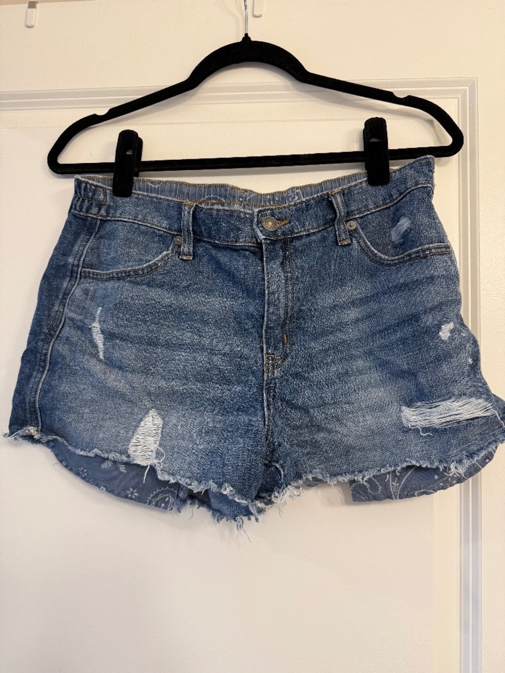 Aerie denim shorts